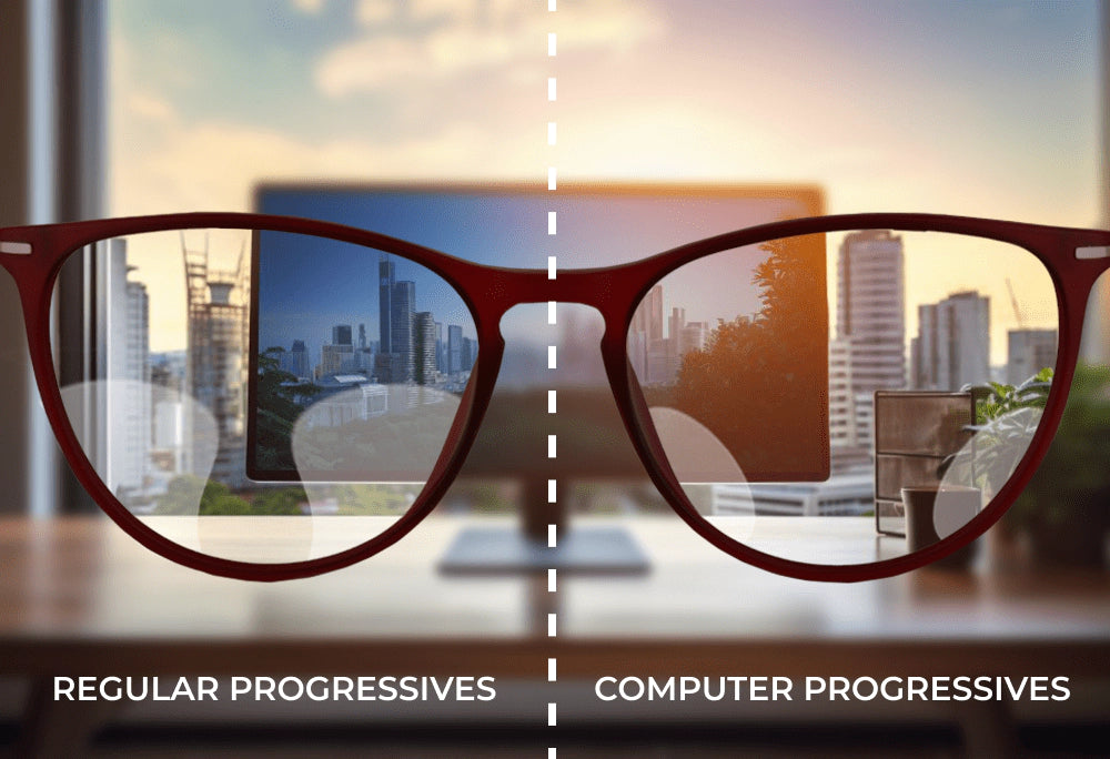 Standard Vs Computer Progressive Computer Progressives – Keralink Eyewear